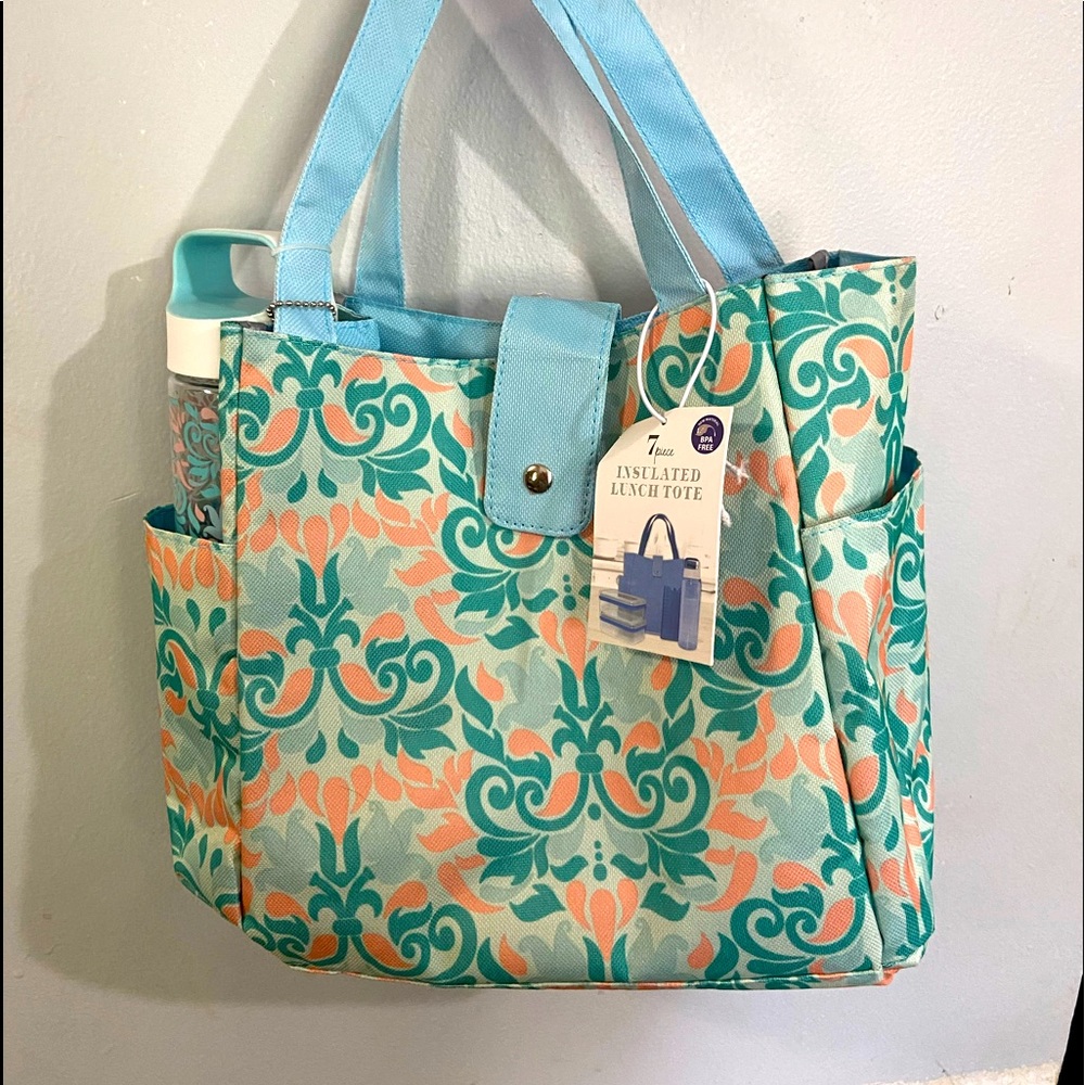 7 piece Insulated Lunch Tote